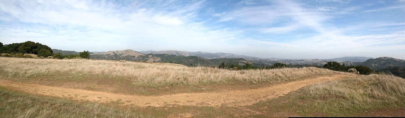 Back Side Mt tam- panorams 2- view north