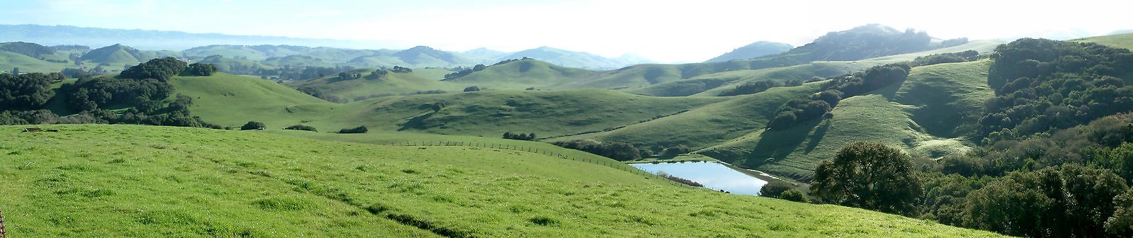 view from Wilson Hill Rd summit
