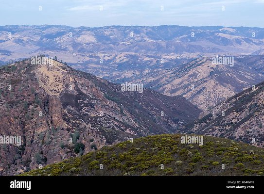 gabilan-mountains-gabilan-range-central-california-usa-H64RWN
